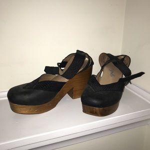 Free People clog style shoe